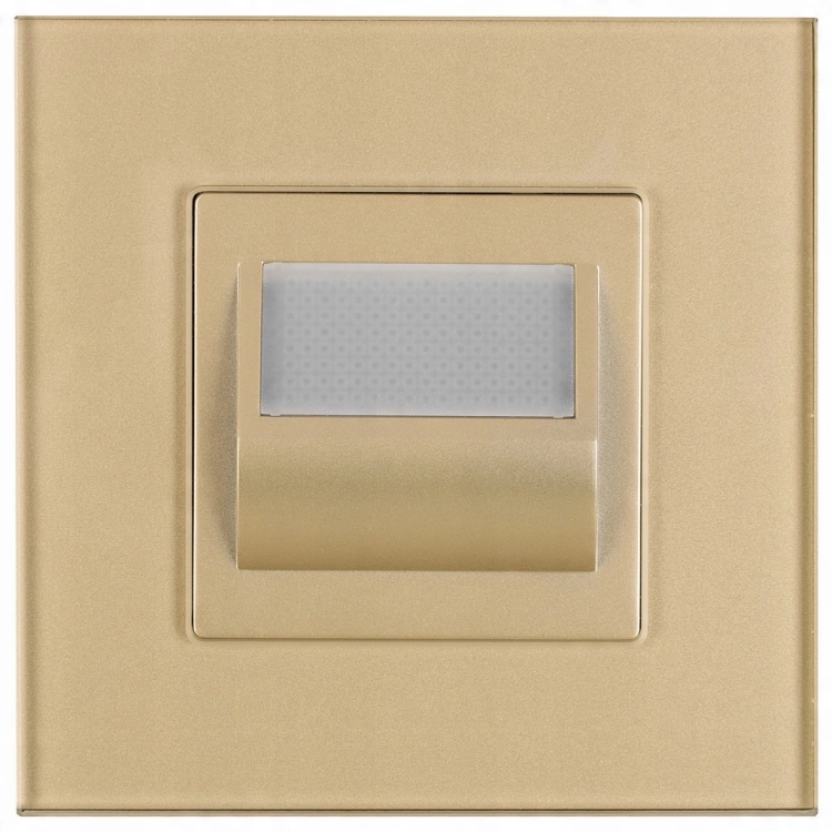 LED-Leuchte Boden- Treppen- Wandleuchte Gold Set Mit Rahmen MIUUN