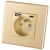 Steckdose Mit Erdungsstift Gold + USB A+C Steckdose 20W Set Mit PVC-Rahmen