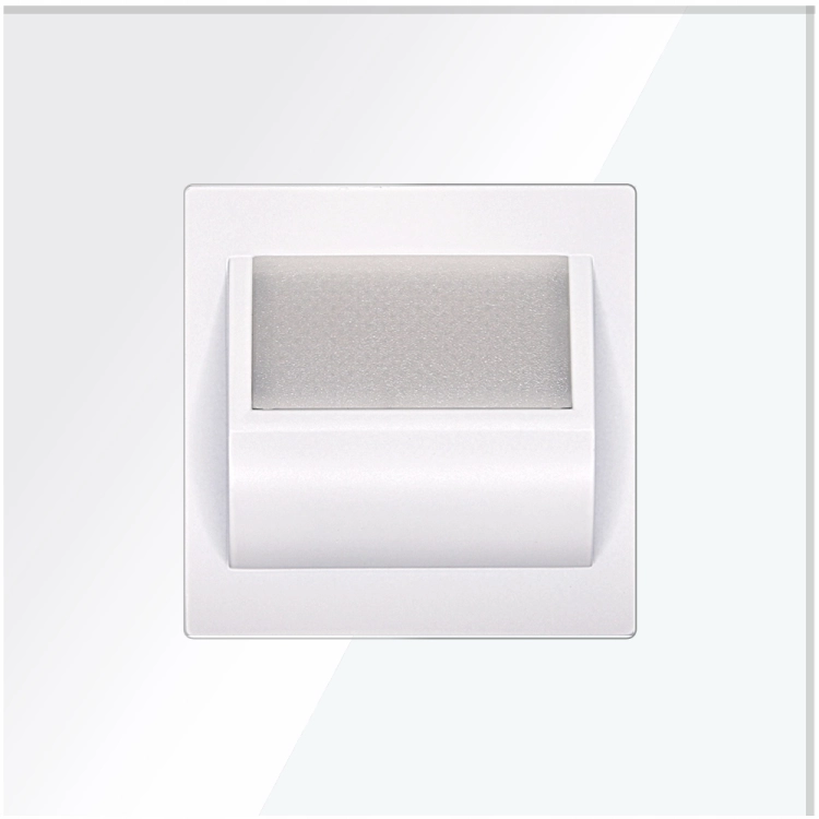 LED-Leuchte Boden Treppe Wand Weiß Set Mit Glasrahmen
