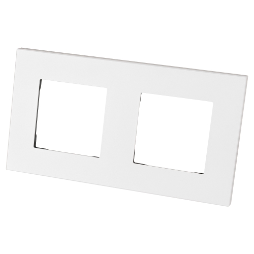 Kunststoffrahmen LINEA Doppelt Weiß Vertikal Horizontal Für Module MIUUN