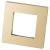 Kunststoffrahmen LINEA Einfach Gold Vertikal Horizontal Für Module MIUUN