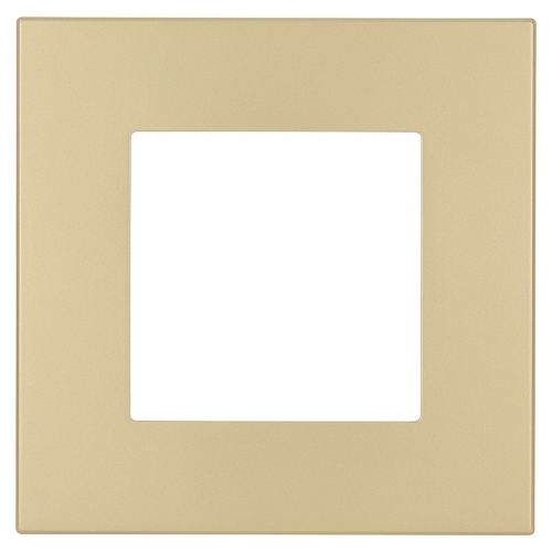 Kunststoffrahmen LINEA Einfach Gold Vertikal Horizontal Für Module MIUUN
