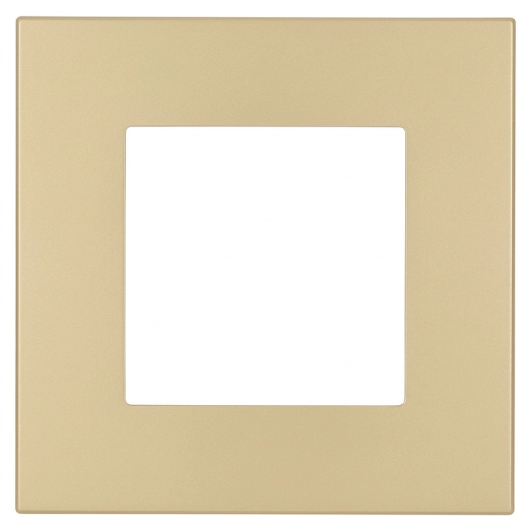 Kunststoffrahmen LINEA Einfach Gold Vertikal Horizontal Für Module MIUUN