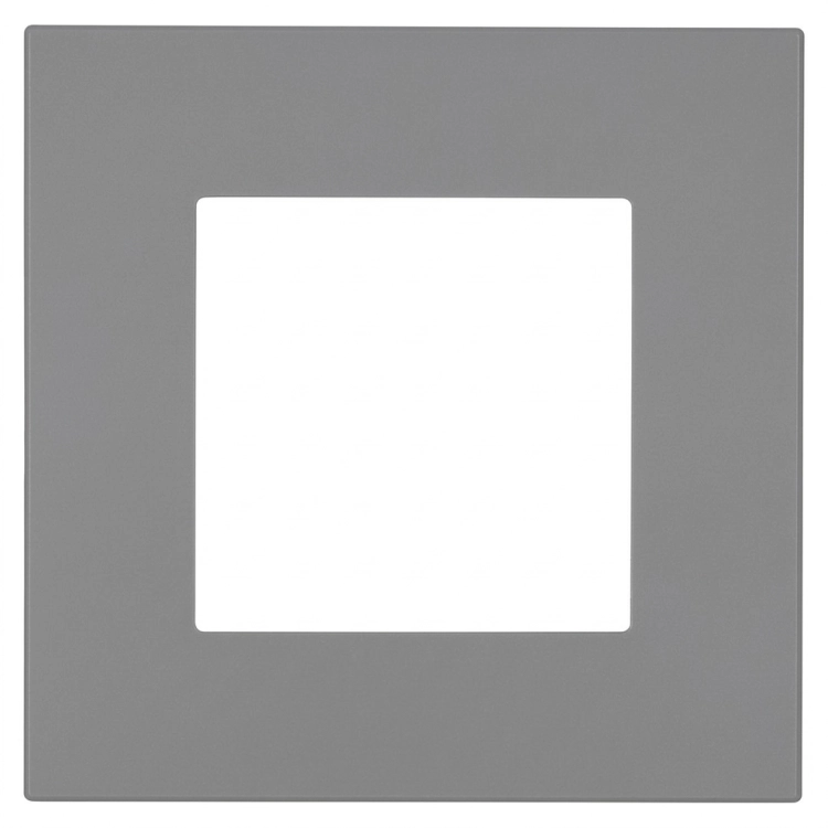 Kunststoffrahmen LINEA Einfach Grau Vertikal Horizontal Für Module MIUUN