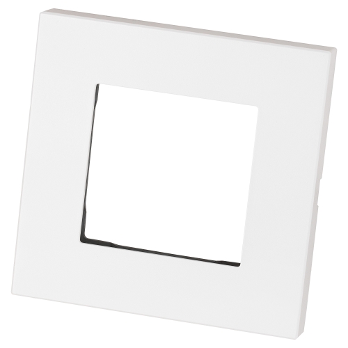 Kunststoffrahmen LINEA Einfach Weiß Vertikal Horizontal Für Module MIUUN