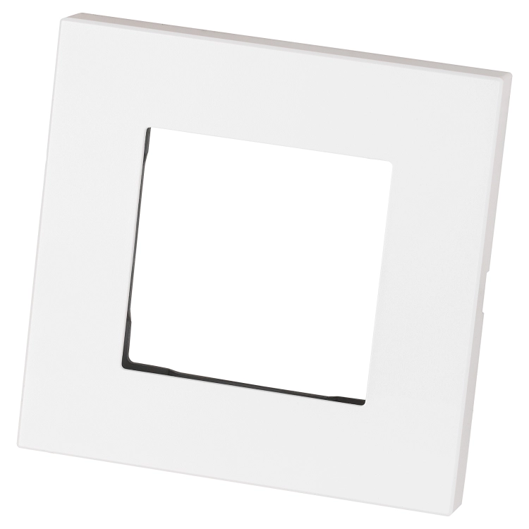Kunststoffrahmen LINEA Einfach Weiß Vertikal Horizontal Für Module MIUUN