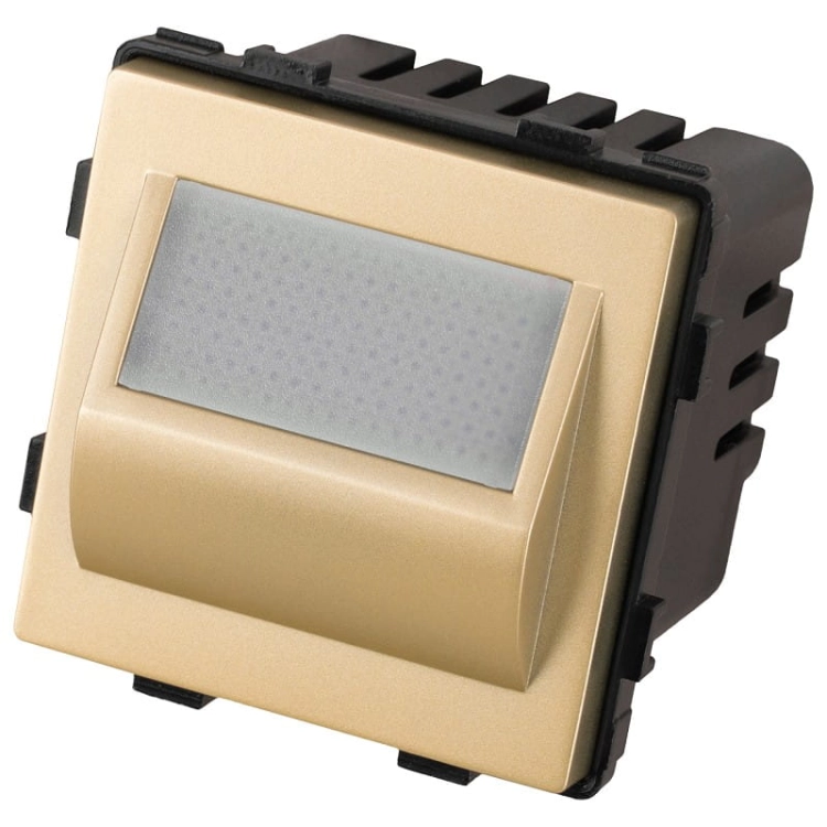 Modul LED-Treppenleuchte Bodenleuchte Wandleuchte 1W Gold Für Rahmen