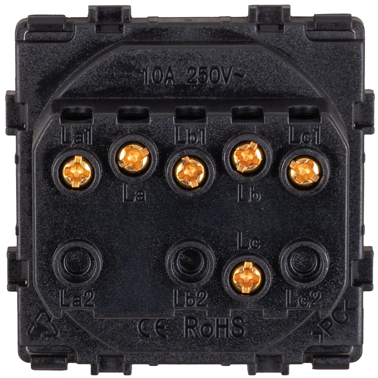 Modul Dreifach-Taster Monostabil Impuls 16A Für Rahmen MIUUN