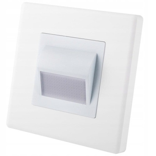 LED-Leuchte Boden Treppe Wand Weiß Set Mit PVC-Rahmen MIUUN