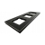 Aluminiumrahmen Dreifach Schwarz Für Module MIUUN
