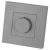 Drehdimmer Lichtschalter Kunststoff LINEA Grau MIUUN