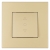 Dreistufiger Rollladenschalter Mit Rastfunktion Kunststoff LINEA Gold MIUUN