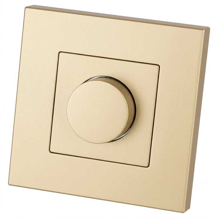Drehdimmer Für Licht Kunststoff LINEA Gold MIUUN
