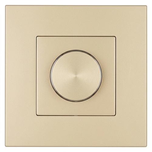 Drehdimmer Für Licht Kunststoff LINEA Gold MIUUN