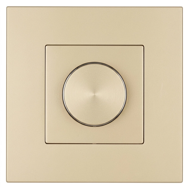 Drehdimmer Für Licht Kunststoff LINEA Gold MIUUN