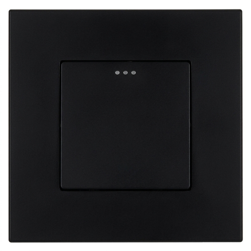 Schalter Ausschalter Klassisch Kunststoff LINEA Schwarz MIUUN