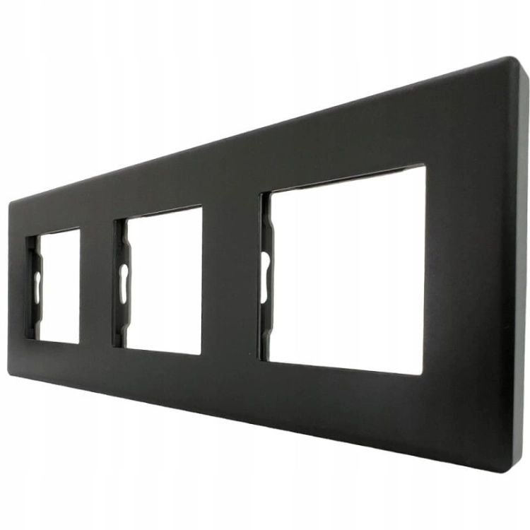 Dreifachrahmen Kunststoff Schwarz Für Module MIUUN