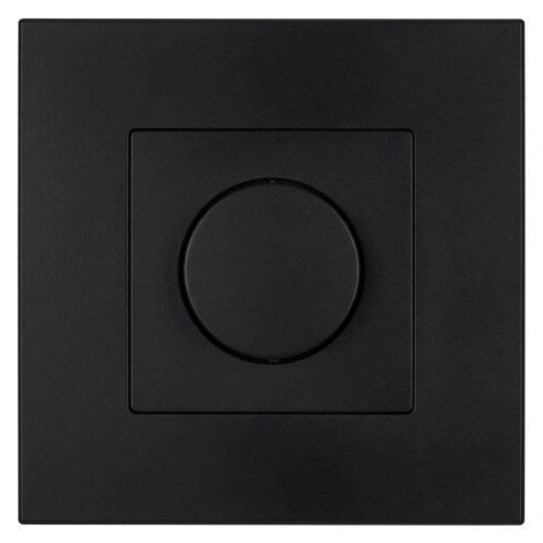 Schalter Drehdimmer Für Licht Kunststoff LINEA Schwarz MIUUN