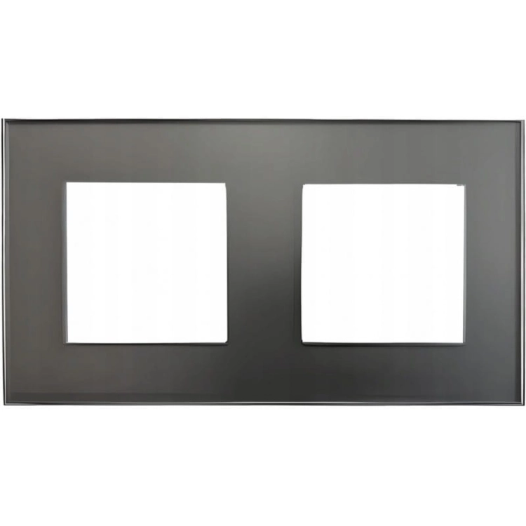 Glasrahmen Doppelt Grau Für Module MIUUN