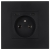 Kunststoff-Steckdose LINEA + Doppelte USB-Ladesteckdose C+C 20W Schwarz MIUUN