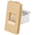 Modul Netzwerkdose RJ45 Kat 6 Gold Für Rahmen
