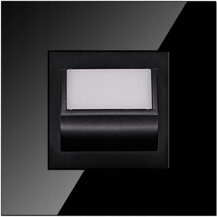 LED-Treppenleuchte Warm 1W Aus Glas