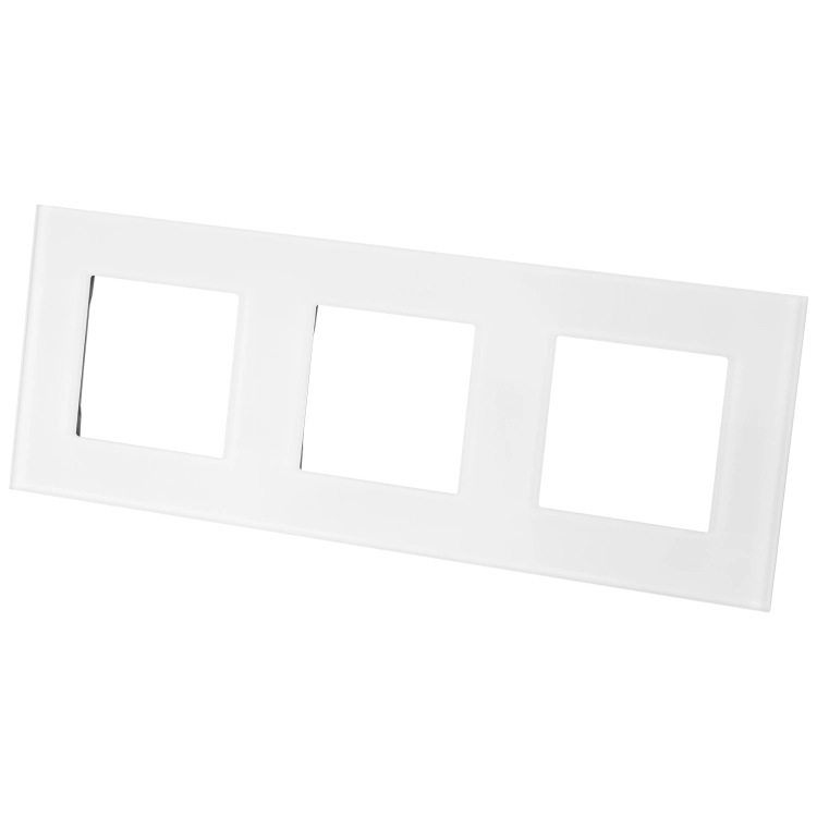 Matter Glas-Dreifachrahmen Weiß Vertikal Horizontal Für Module MIUUN