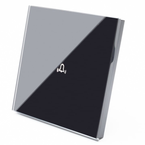 Rahmen Touch-Panel Klingeltaster Glas Schwarz Für Klingeltastermodul