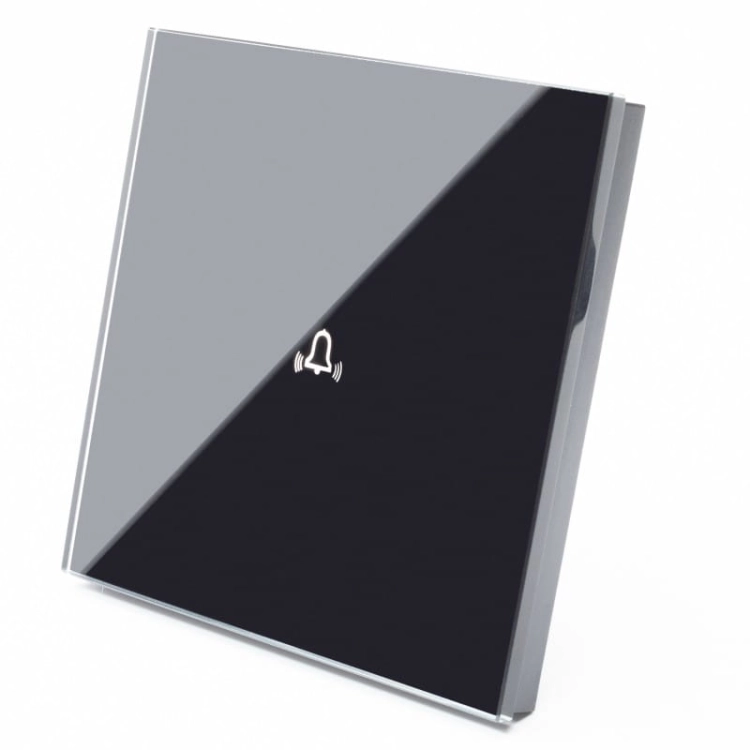 Rahmen Touch-Panel Klingeltaster Glas Schwarz Für Klingeltastermodul