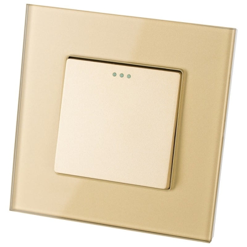 Ausschalter Klassisch Glas Gold MIUUN
