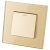 Ausschalter Klassisch Glas Gold MIUUN