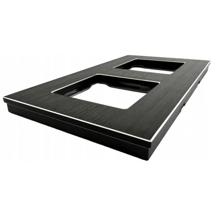 Aluminiumrahmen Doppelrahmen Schwarz Für Module MIUUN