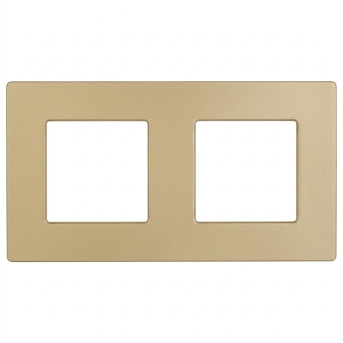 Glasrahmen Matt Doppel Gold Vertikal Horizontal Für Module MIUUN
