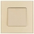 Schalter Einfach-Wechselschalter Aus Glas Matt Gold MIUUN