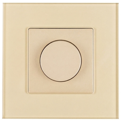Drehdimmer Lichtschalter Aus Glas Matt Gold MIUUN