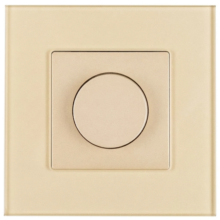 Drehdimmer Lichtschalter Aus Glas Matt Gold MIUUN