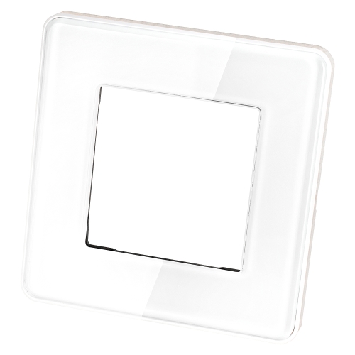 Glasrahmen Glänzend Einfach Weiß Vertikal Horizontal Für Module MIUUN
