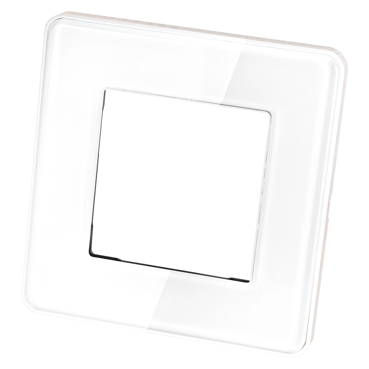 Glasrahmen Glänzend Einfach Weiß Vertikal Horizontal Für Module MIUUN
