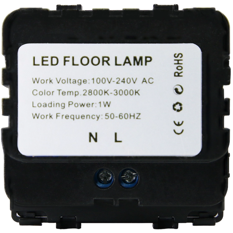 LED-Bodenleuchte Treppenleuchte Set Mit Glasrahmen Glänzend Weiß MIUUN