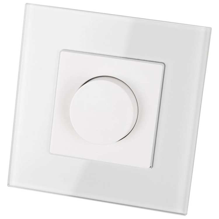 Schalter Glas Lichtdimmer Drehbar