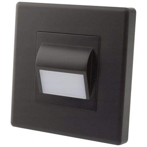 LED-Leuchte Boden Treppe Wand Schwarz Set Mit PVC-Rahmen MIUUN