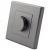 Drehdimmer Für Licht Grau Set Mit PVC-Rahmen