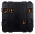 Schalter Monostabil Rückstellend Doppel Glatt Glas Grau MIUUN