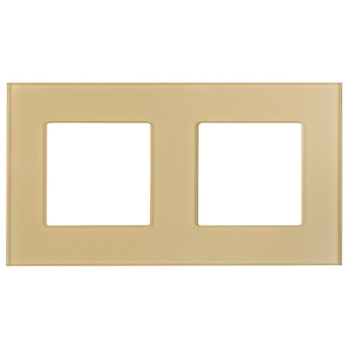 Glasrahmen Doppelt Gold Für Module MIUUN