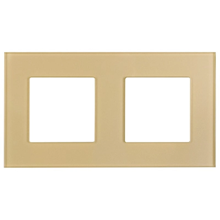 Glasrahmen Doppelt Gold Für Module MIUUN