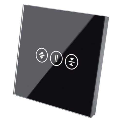 Rahmen Touch-Panel Rollladenschalter Glas Schwarz Für Rollladenschaltermodul