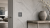 Schalter Ausschalter Dreifach Glas Grau