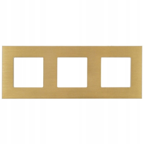 Aluminium-Dreifachrahmen Gold Für Module