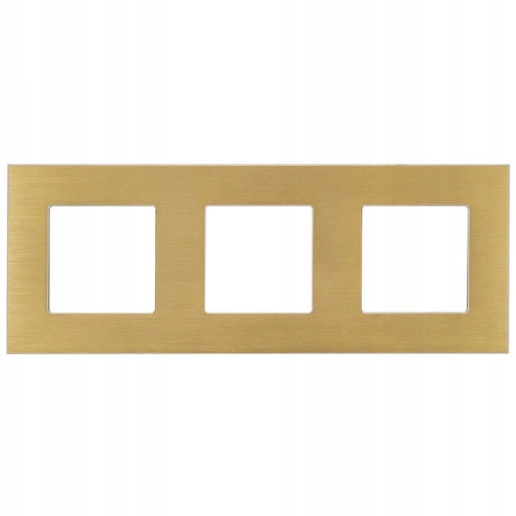 Aluminium-Dreifachrahmen Gold Für Module