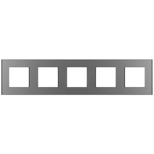 Matter Glasrahmen Fünffach Grau Vertikal Horizontal für MIUUN Module